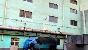 公司积极响应工业园区管委会环保督查反馈问题整改，全力推进完成3台25吨燃煤锅炉拆除